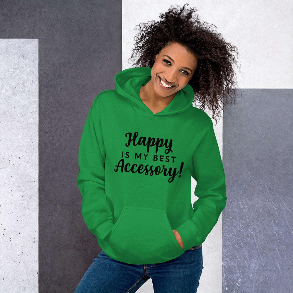 Happy Hoodie (Words in black)