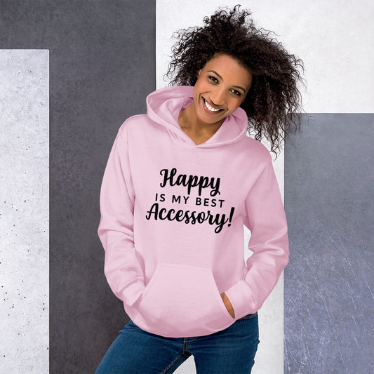 Happy Hoodie (Words in black)