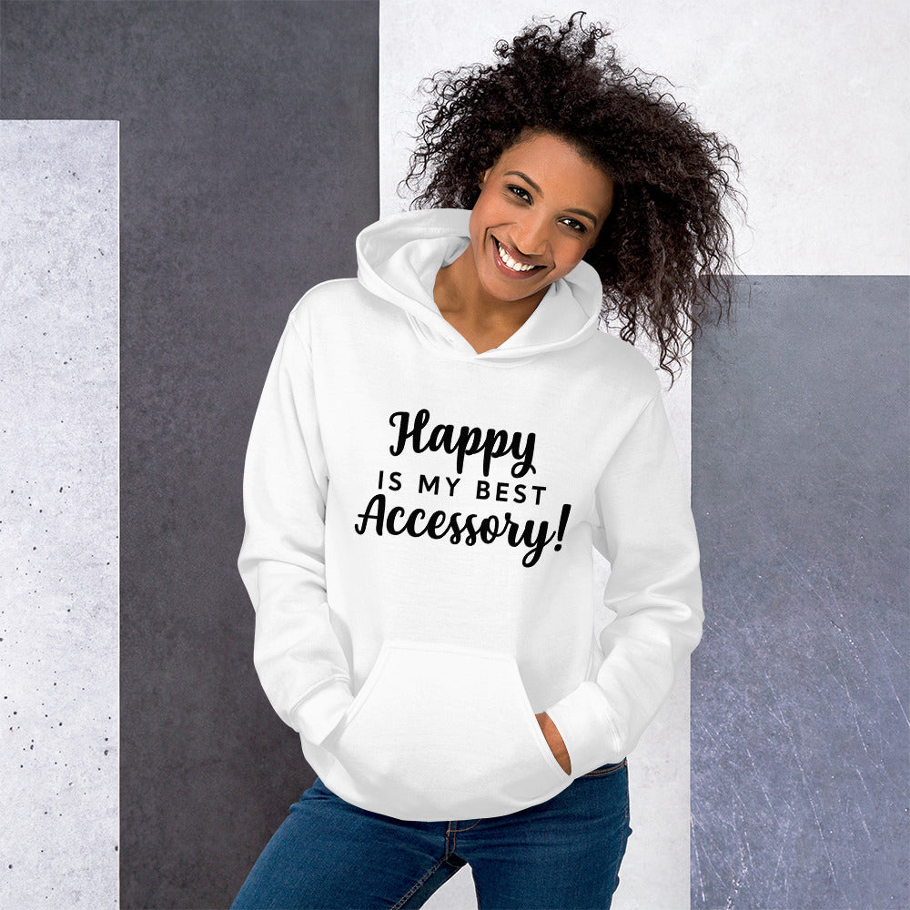 Happy Hoodie (Words in black)